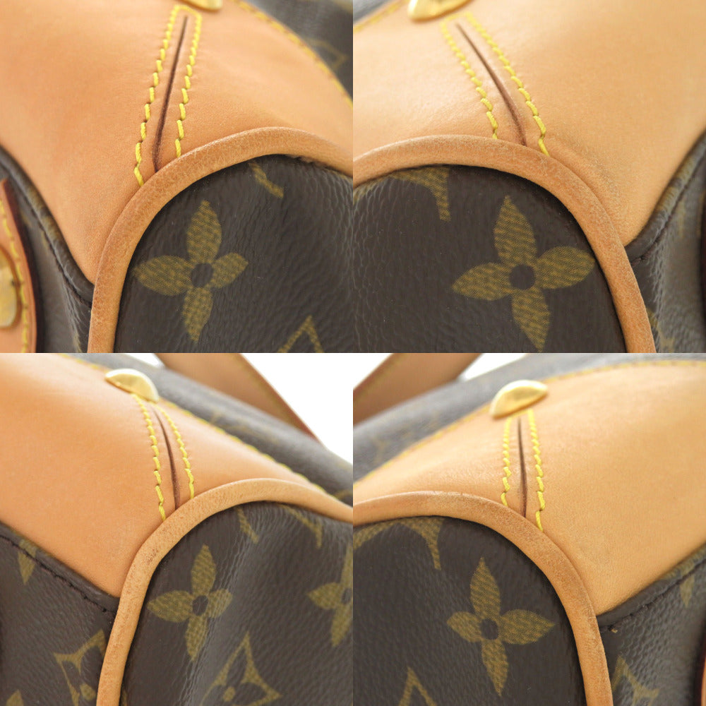 LOUIS VUITTON Handbag M40325 Monogram canvas Brown Monogram Retiro PM
