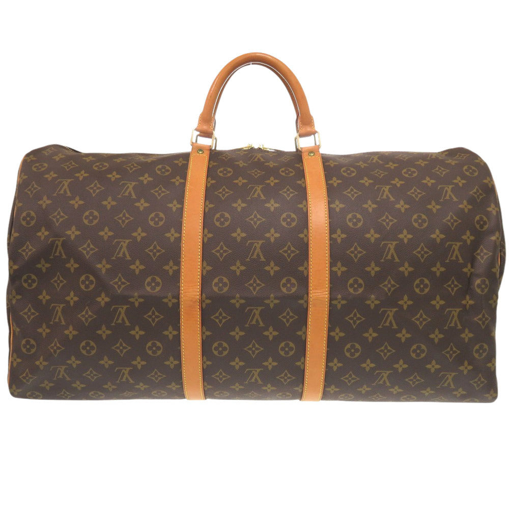 LOUIS VUITTON Boston Duffel bag M41422 Monogram canvas Brown Monogram Keepall 60