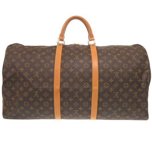 LOUIS VUITTON Boston Duffel bag M41422 Monogram canvas Brown Monogram Keepall 60