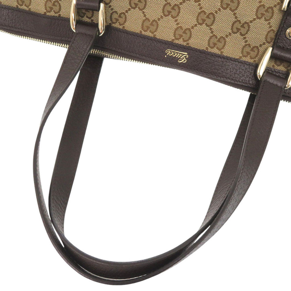 GUCCI Handbag 141470 GG canvas beige Abbey Line GG Canvas