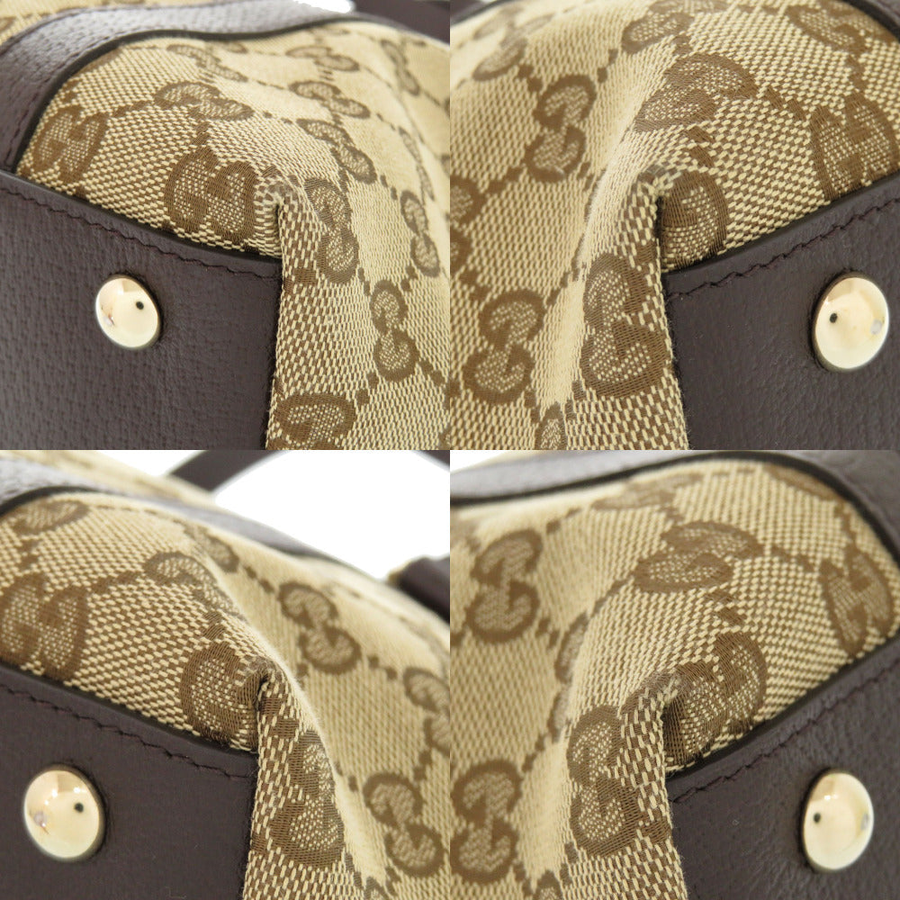 GUCCI Handbag 141470 GG canvas beige Abbey Line GG Canvas