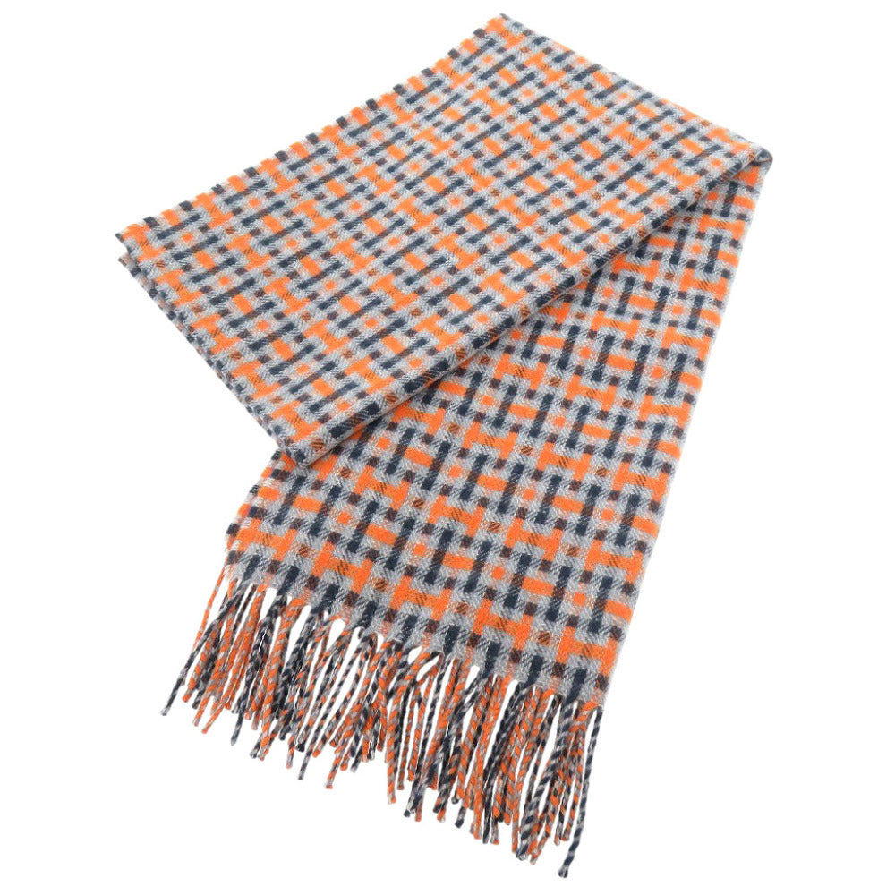 HERMES Scarf H394083T cashmere blue H Ecoce
