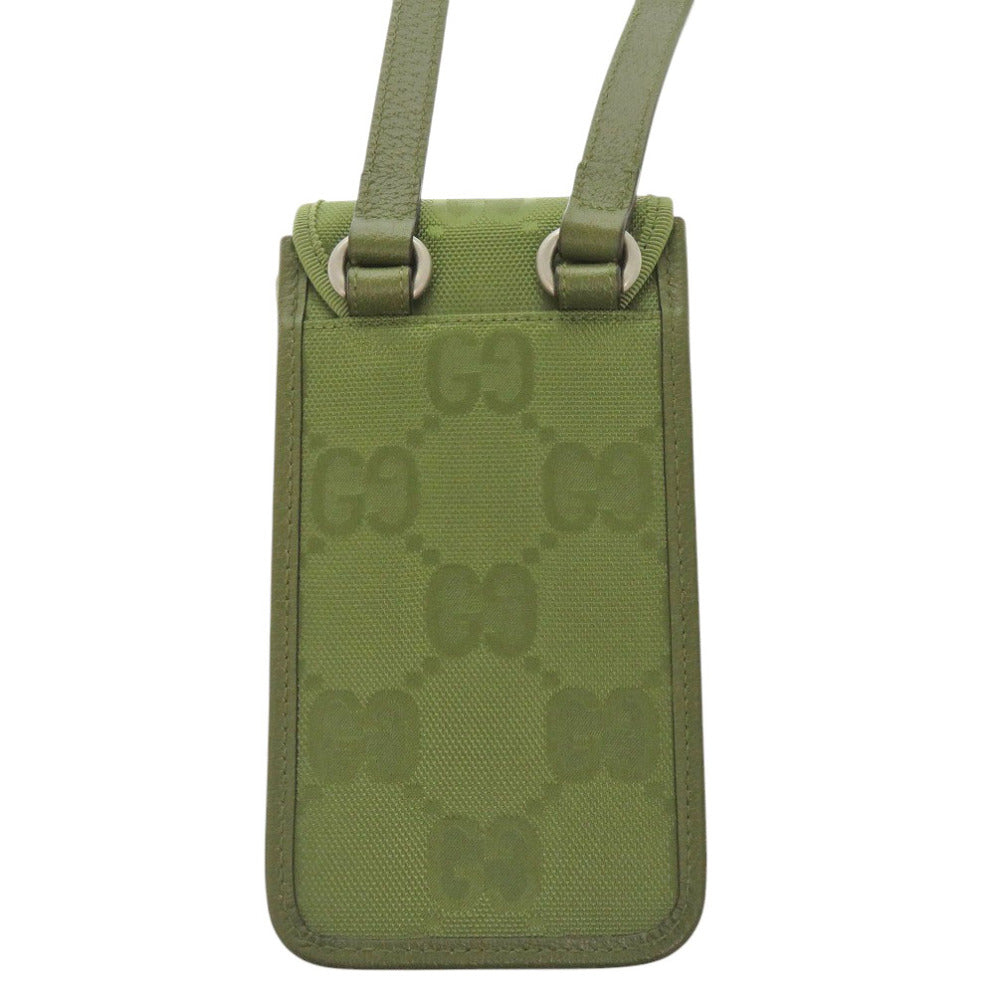 GUCCI Shoulder Bag 696018 leather Forest green Gucci Off The Grid Gucci Off The Grid mens Used