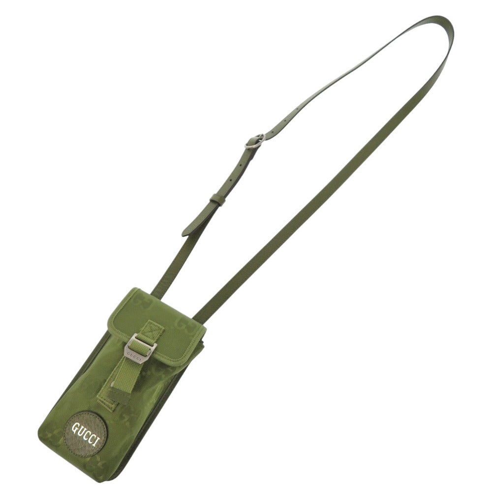 GUCCI Shoulder Bag 696018 leather Forest green Gucci Off The Grid Gucci Off The Grid mens Used