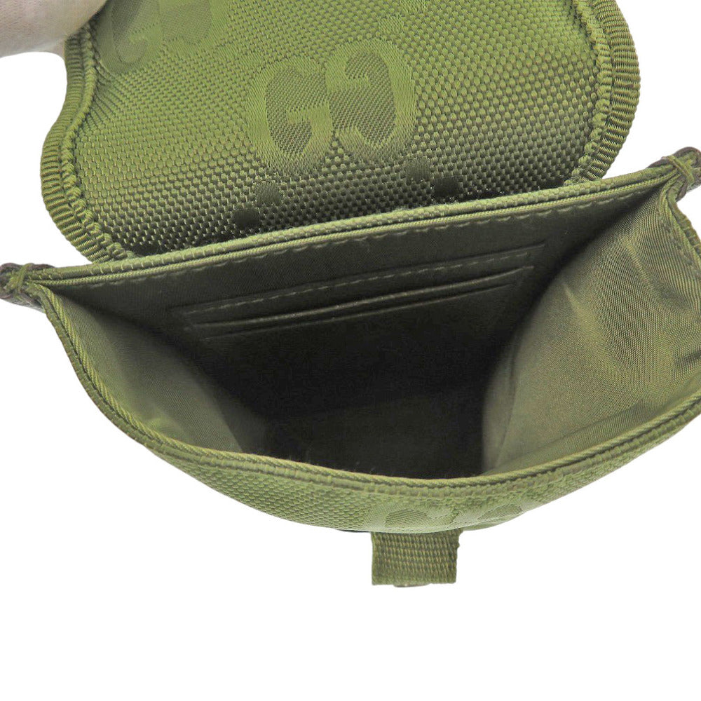 GUCCI Shoulder Bag 696018 leather Forest green Gucci Off The Grid Gucci Off The Grid mens Used
