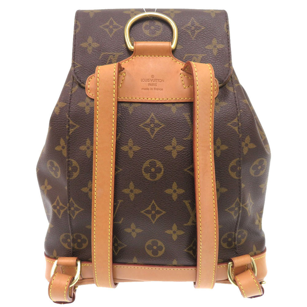 LOUIS VUITTON Backpack M51136 Monogram canvas Brown Monogram MontsourisMM