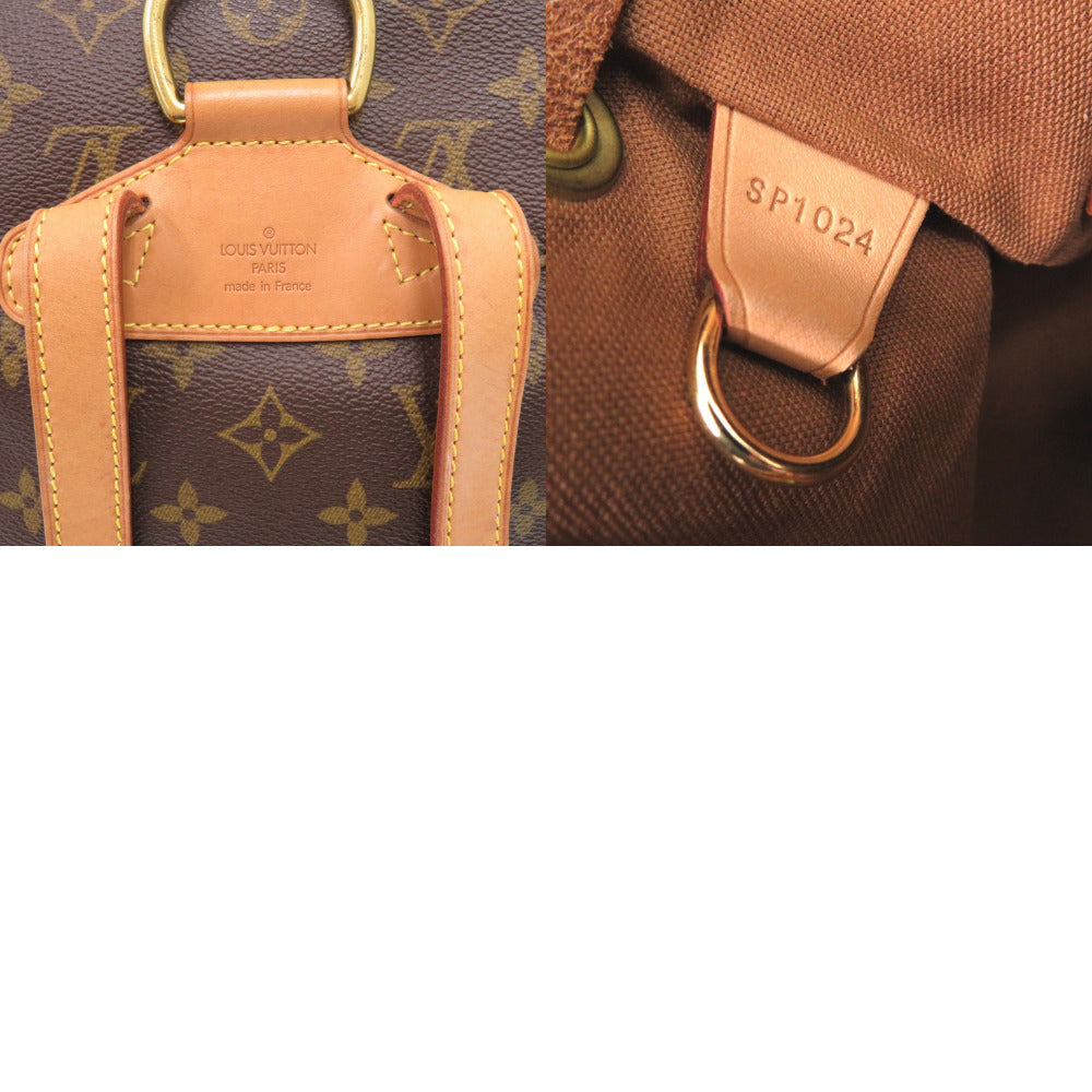 LOUIS VUITTON Backpack M51136 Monogram canvas Brown Monogram MontsourisMM
