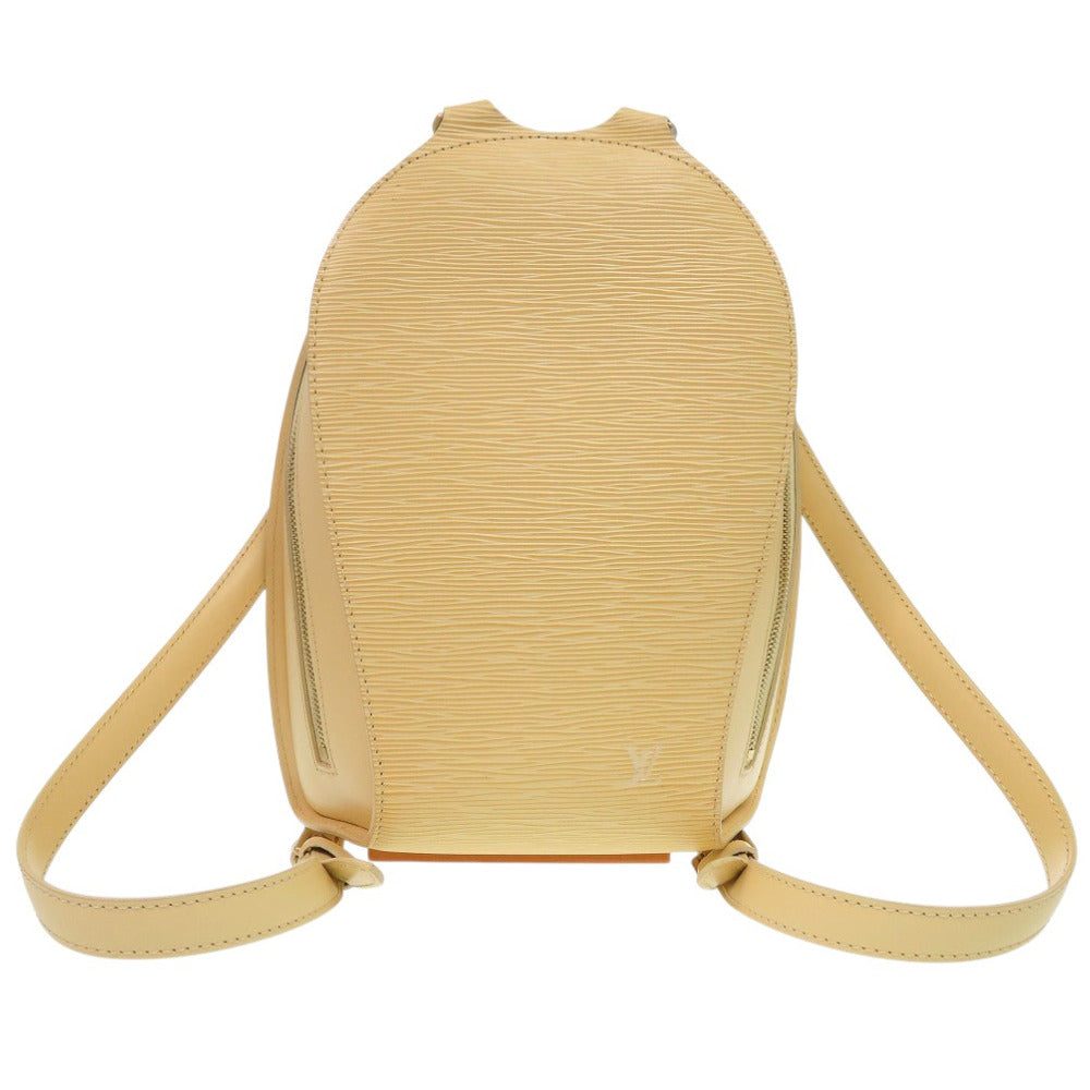 LOUIS VUITTON Backpack M5223A Epi Leather Vanilla Epi mavillon Women Used