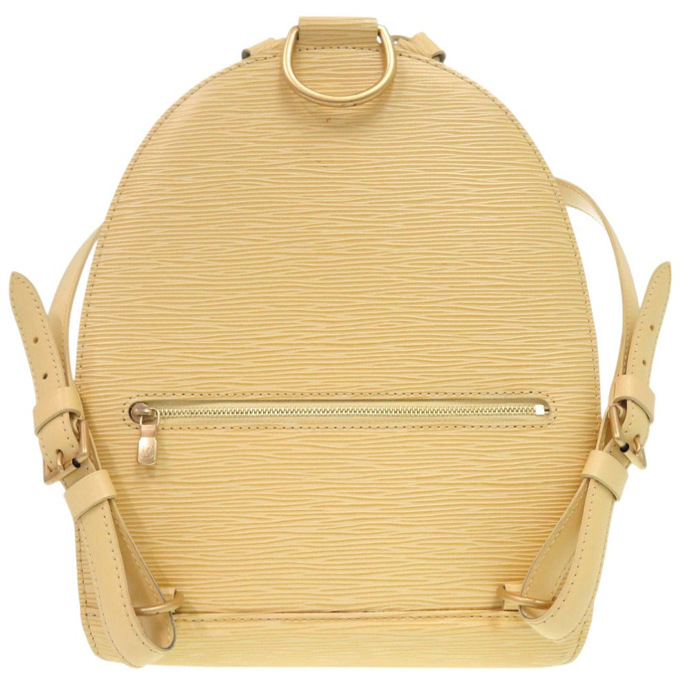 LOUIS VUITTON Backpack M5223A Epi Leather Vanilla Epi mavillon Women Used
