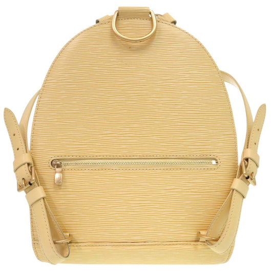 LOUIS VUITTON Backpack M5223A Epi Leather Vanilla Epi mavillon Women Used