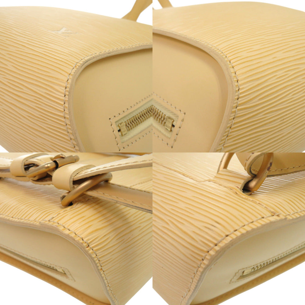 LOUIS VUITTON Backpack M5223A Epi Leather Vanilla Epi mavillon Women Used