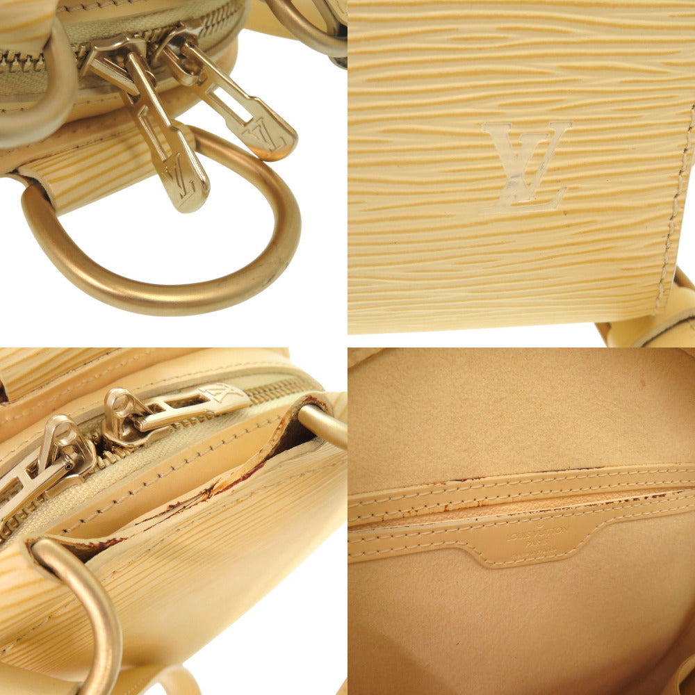 LOUIS VUITTON Backpack M5223A Epi Leather Vanilla Epi mavillon Women Used