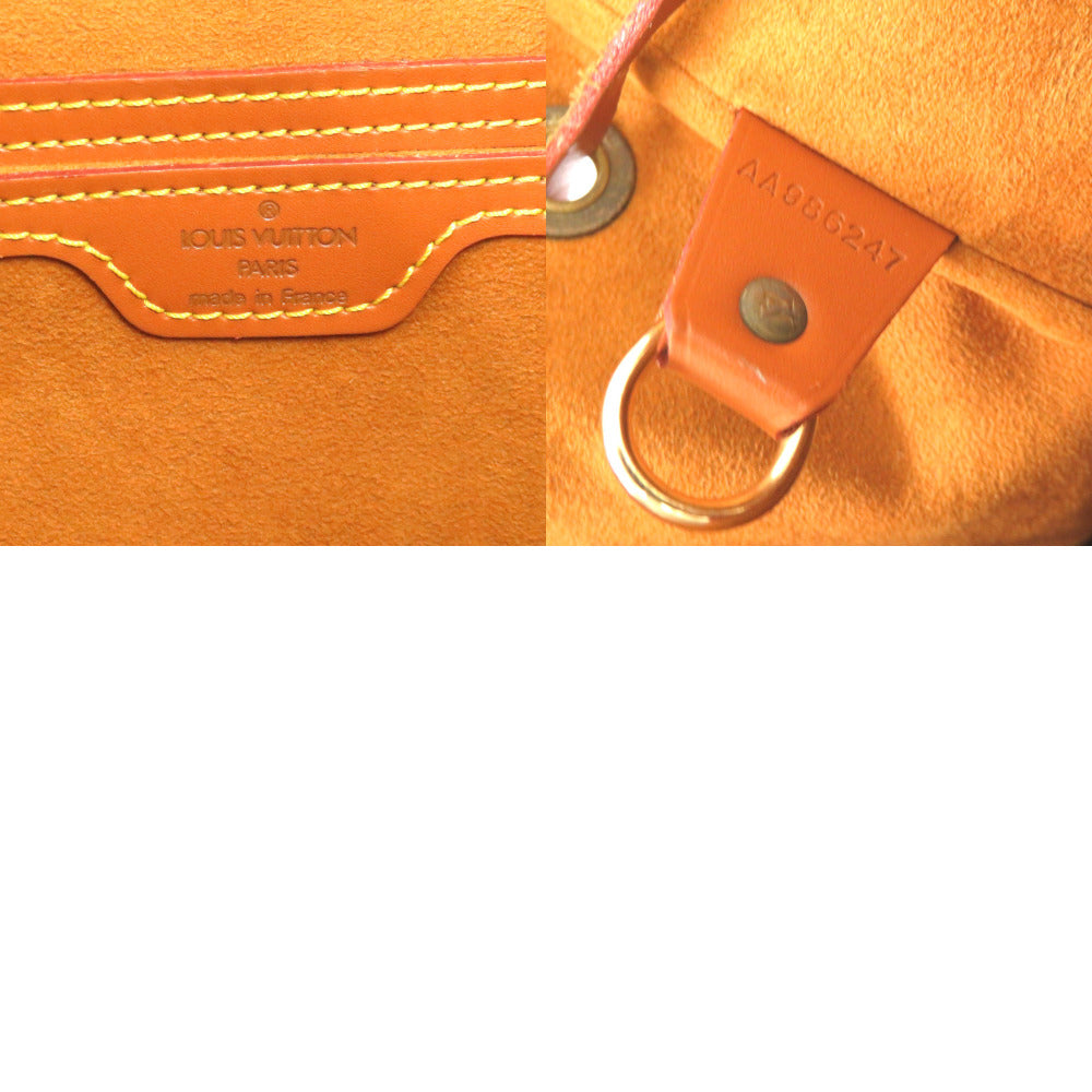 LOUIS VUITTON Backpack Epi Leather Zipang gold Epi MontsourisGM