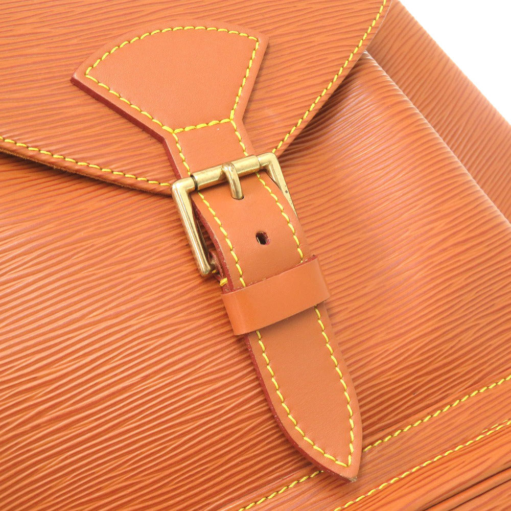 LOUIS VUITTON Backpack Epi Leather Zipang gold Epi MontsourisGM