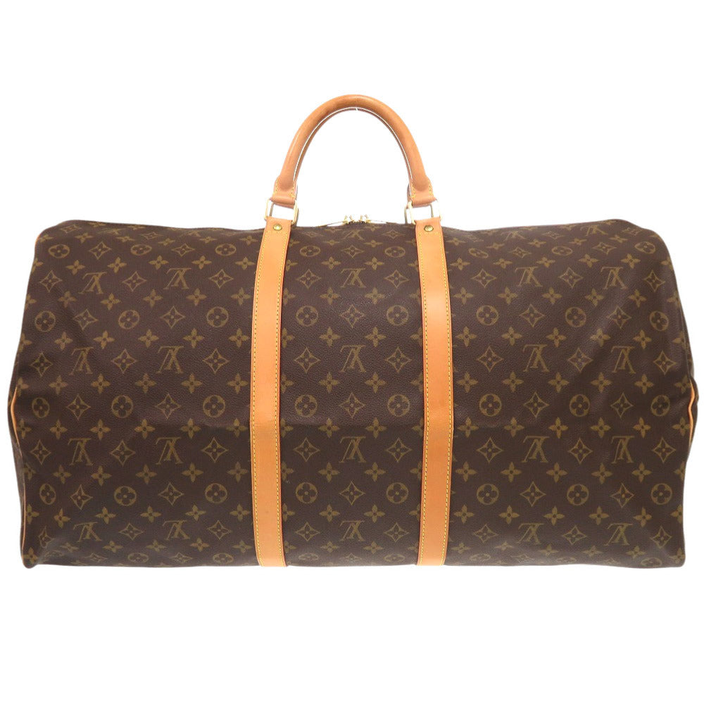 LOUIS VUITTON Boston Duffel bag M41422 Monogram canvas Brown Monogram Keepall 60