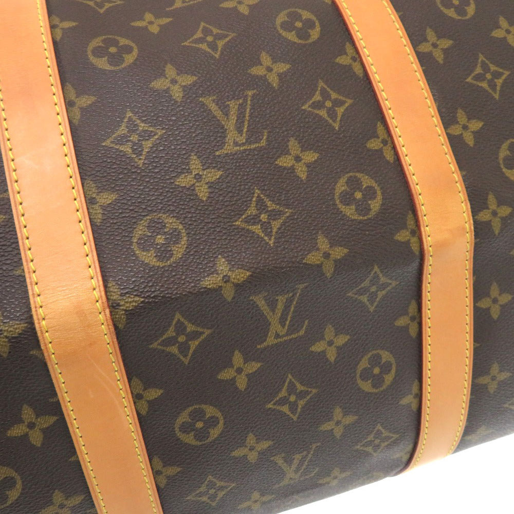 LOUIS VUITTON Boston Duffel bag M41422 Monogram canvas Brown Monogram Keepall 60 mens Used