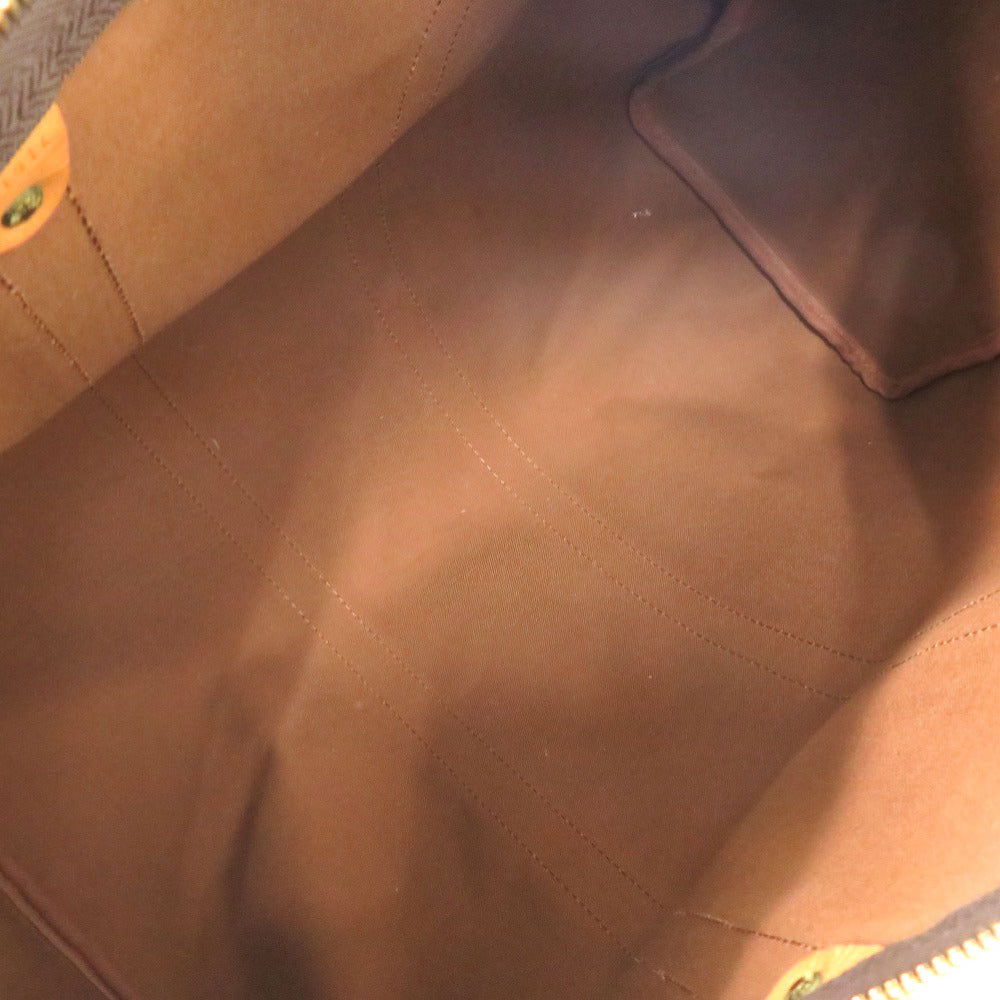 LOUIS VUITTON Boston Duffel bag M41428 Monogram canvas Brown Monogram Keepall 45 mens Used