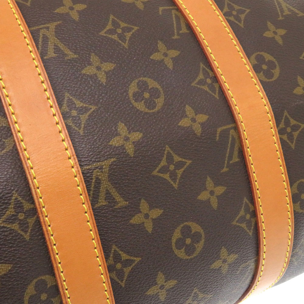 LOUIS VUITTON Boston Duffel bag M41428 Monogram canvas Brown Monogram Keepall 45 mens Used