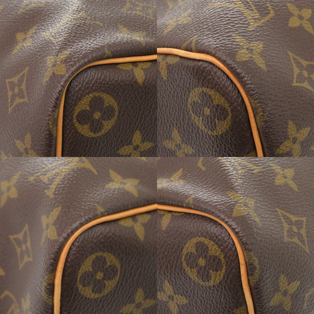LOUIS VUITTON Boston Duffel bag M41428 Monogram canvas Brown Monogram Keepall 45 mens Used