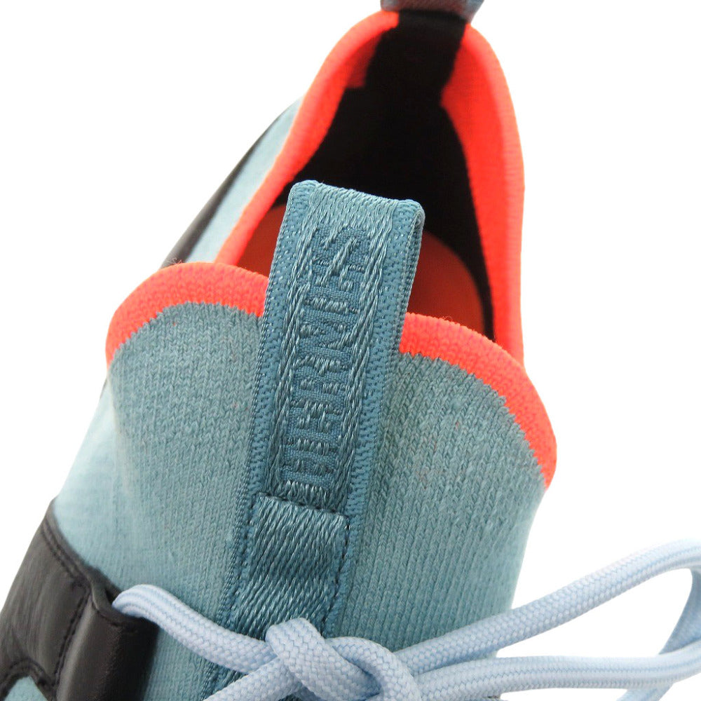 HERMES sneakers leather blue Duel 40