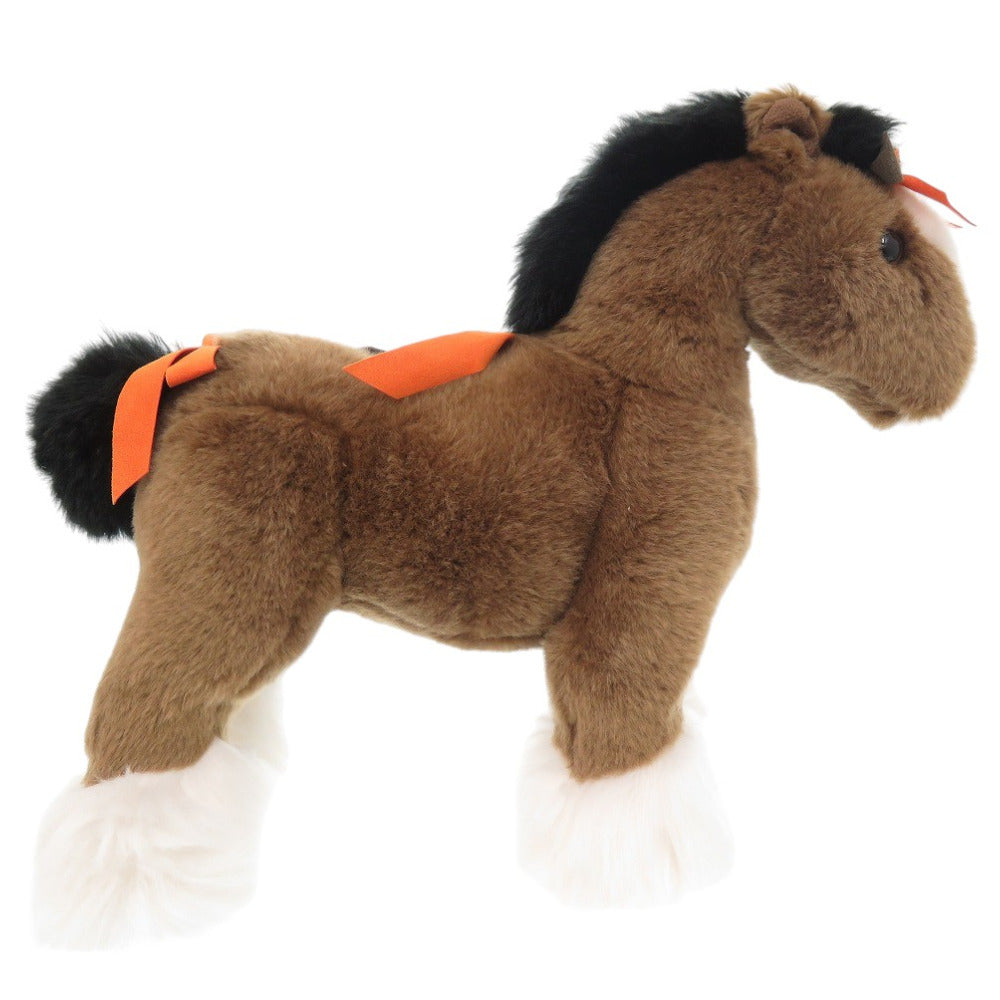 HERMES Plush Doll Acrylic, Polyester Brown Elmy PPM
