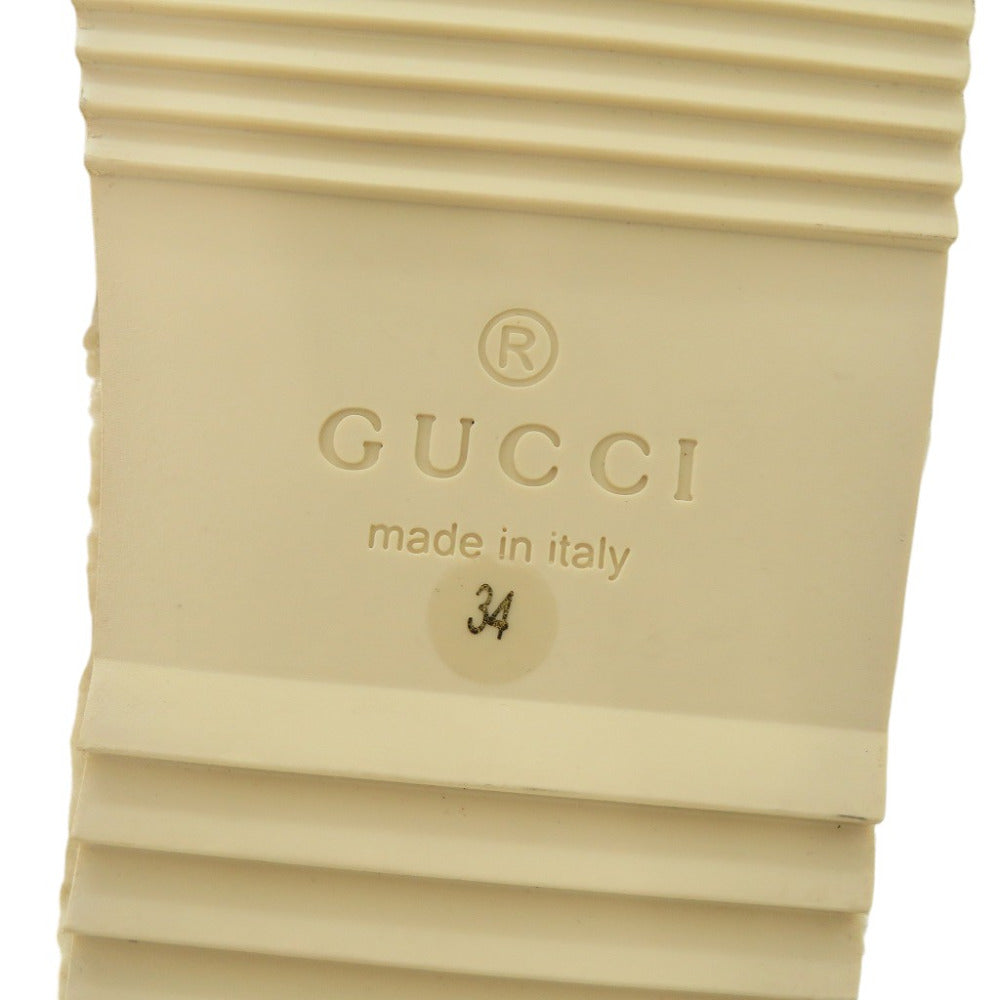 GUCCI Sandals 679948 Mouton beige The North Face collaboration 34
