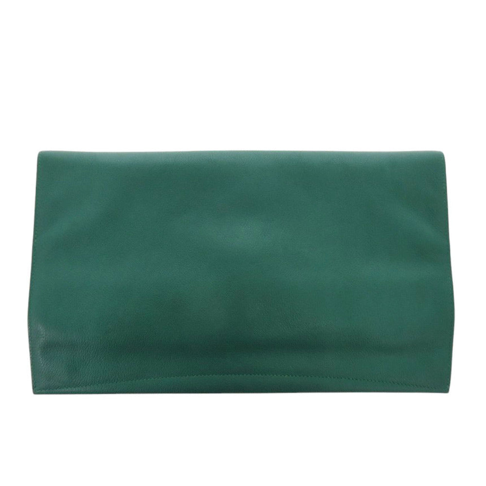 HERMES Clutch bag Evercolor Malachite Pre-Pla 33