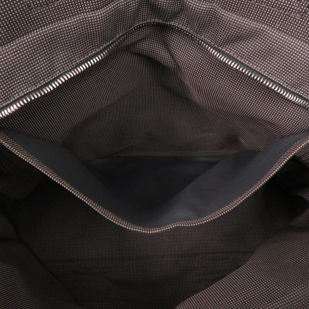 HERMES Tote Bag canvas gray Her Line Tote MM mens Used