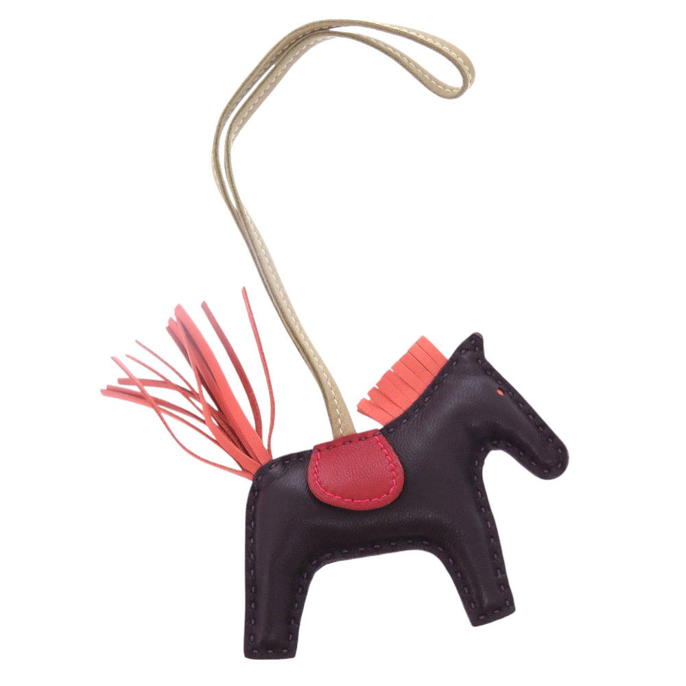 HERMES key ring Anyo Miro Leysin Rodeo PM charm unisex(Unisex) Used