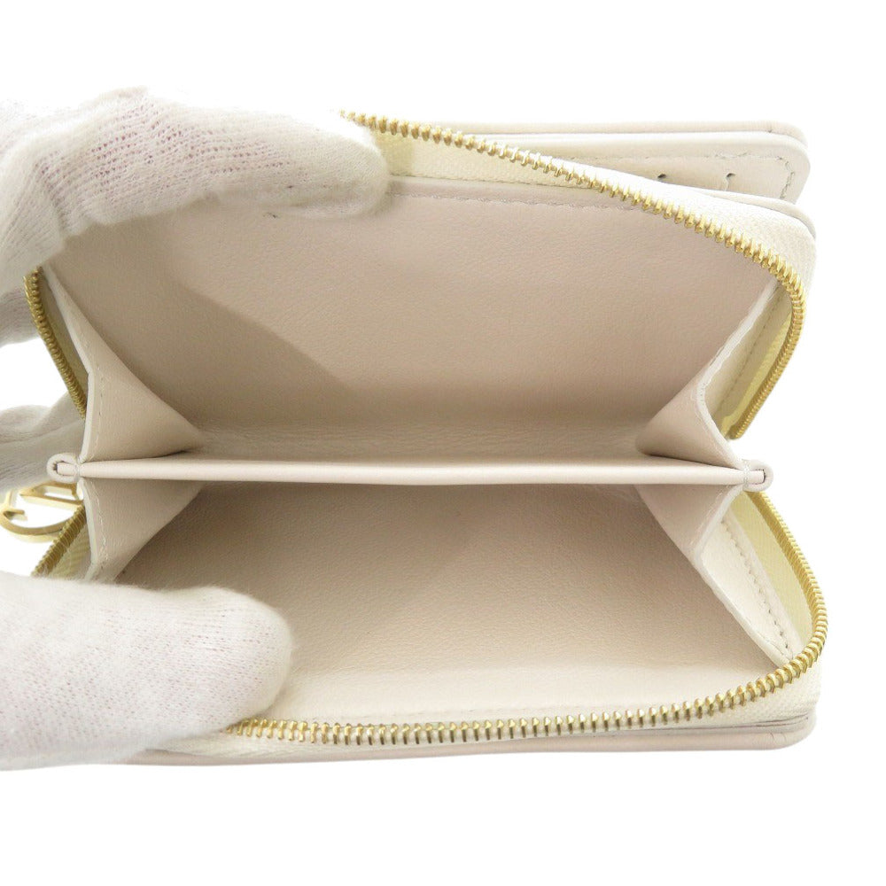 LOUIS VUITTON Bifold Wallet M82291 leather beige Monogram Portefeuille Lou