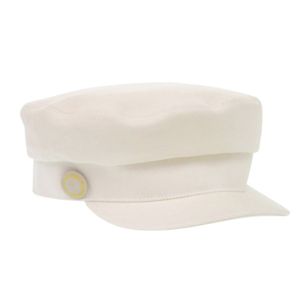 HERMES Other hats cotton white Casquette Women 58 Used
