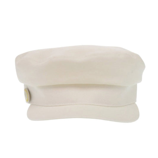 HERMES Other hats cotton white Casquette Women 58 Used