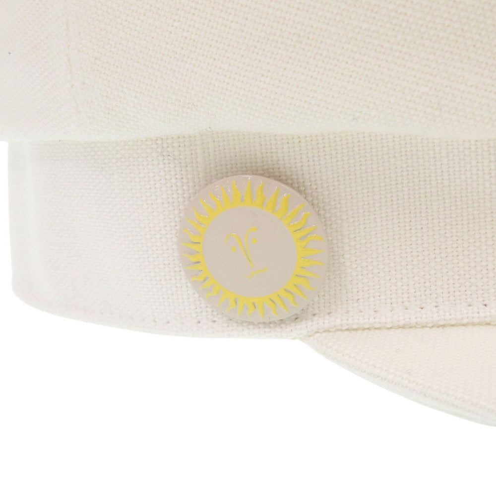 HERMES Other hats cotton white Casquette Women 58 Used