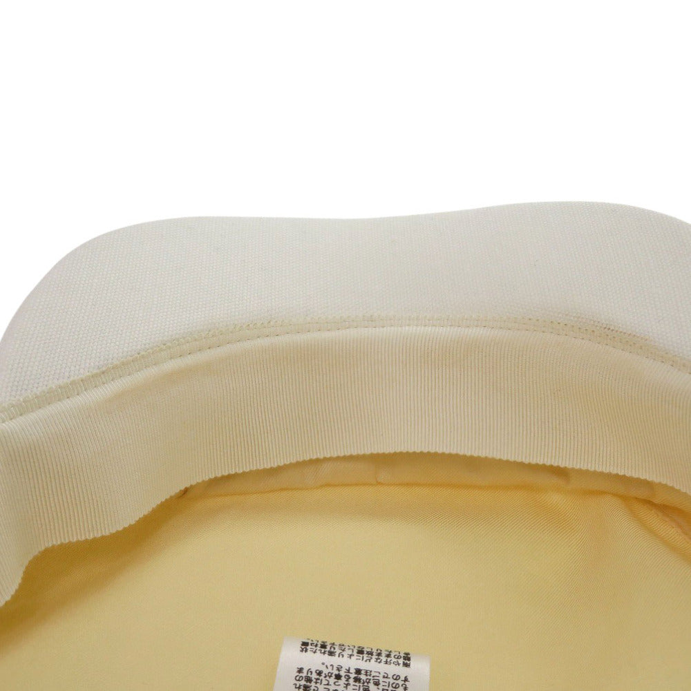 HERMES Other hats cotton white Casquette Women 58 Used