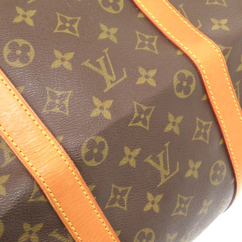 LOUIS VUITTON Boston Duffel bag M41414 Monogram canvas Brown Monogram Keepall bandouliere55