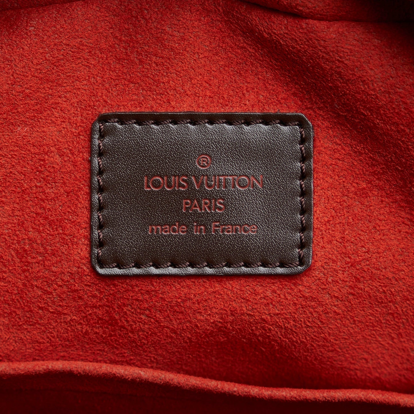 LOUIS VUITTON Damier Ebene Sarria Horizontal Handbag