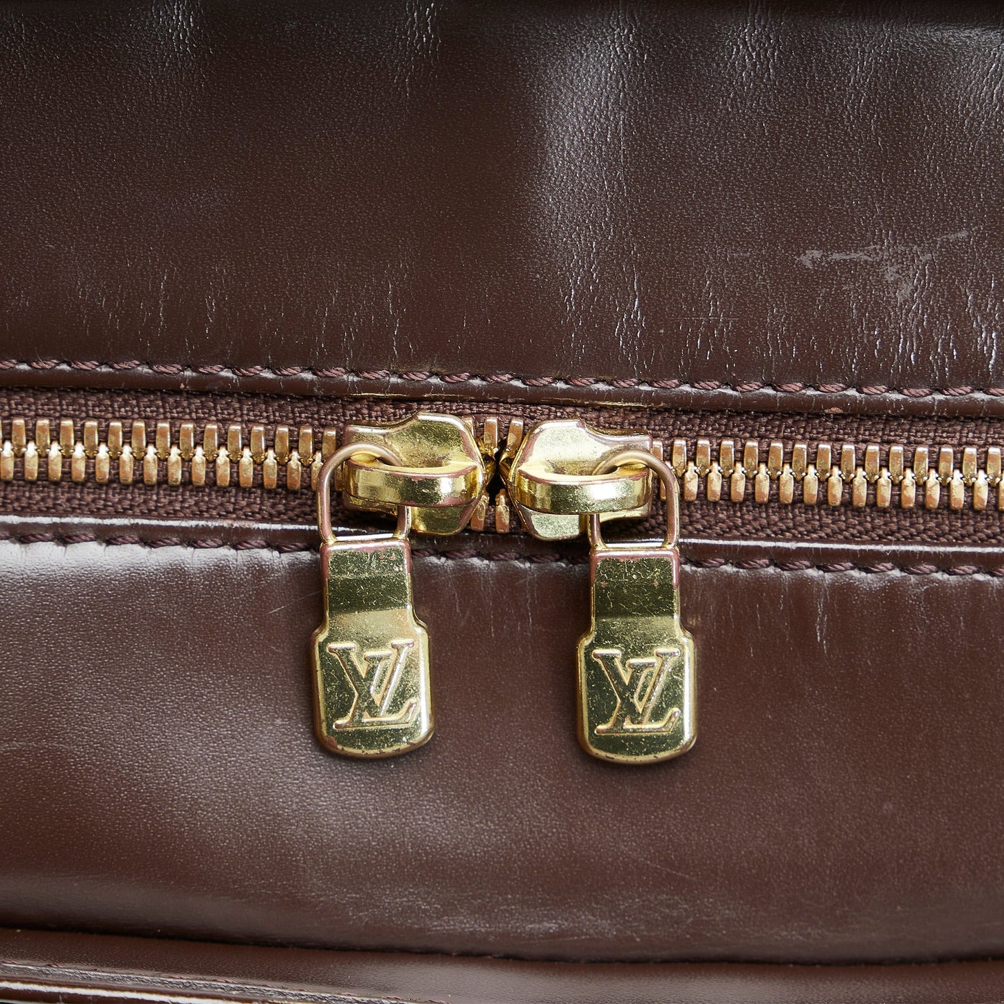 LOUIS VUITTON Damier Ebene Sarria Horizontal Handbag