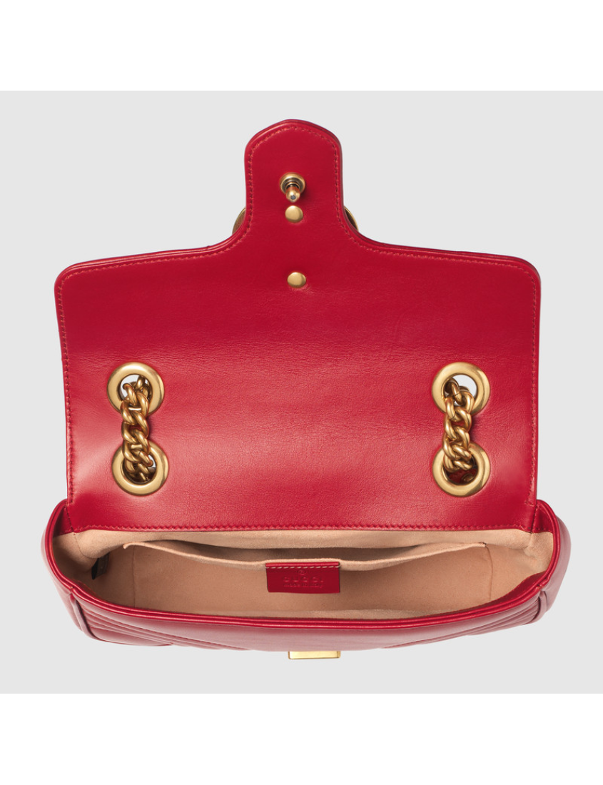 Gucci GG Marmont Series Quilted Mini Shoulder Bag