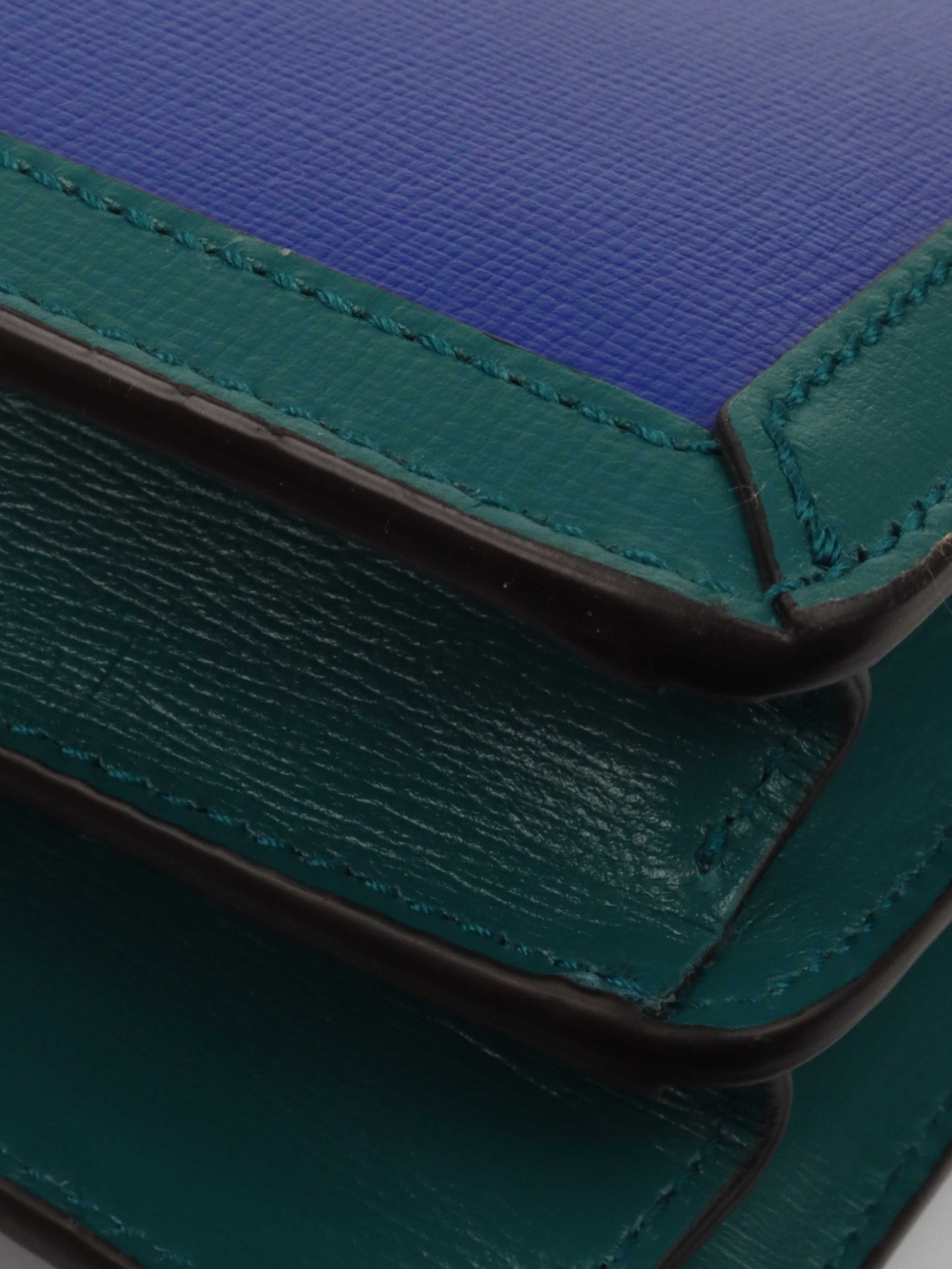 Gucci Limited Edition Green and Blue Dionysus Shoulder Bag *