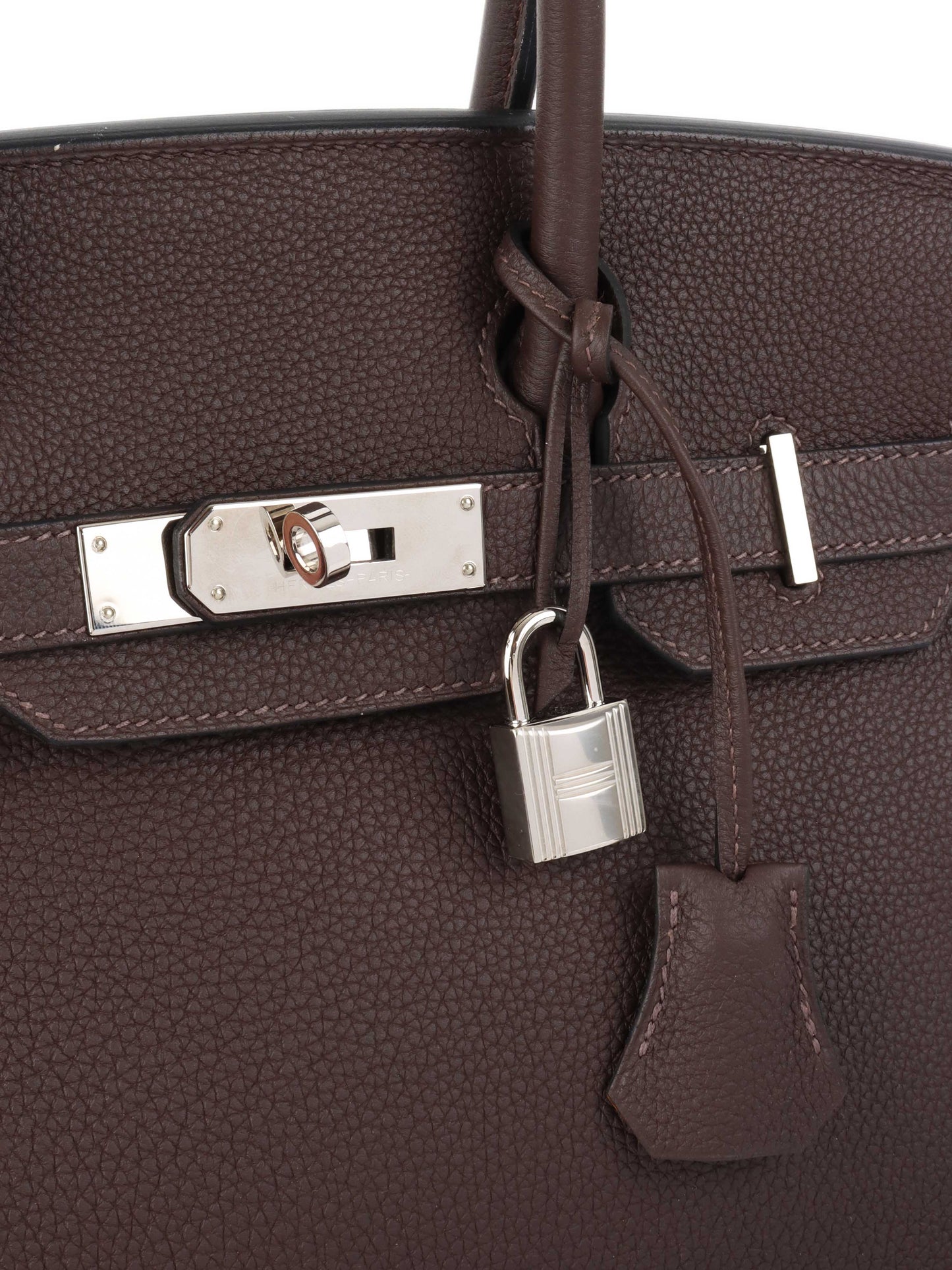 Hermes Ebene/Gold Birkin 30 PHW.