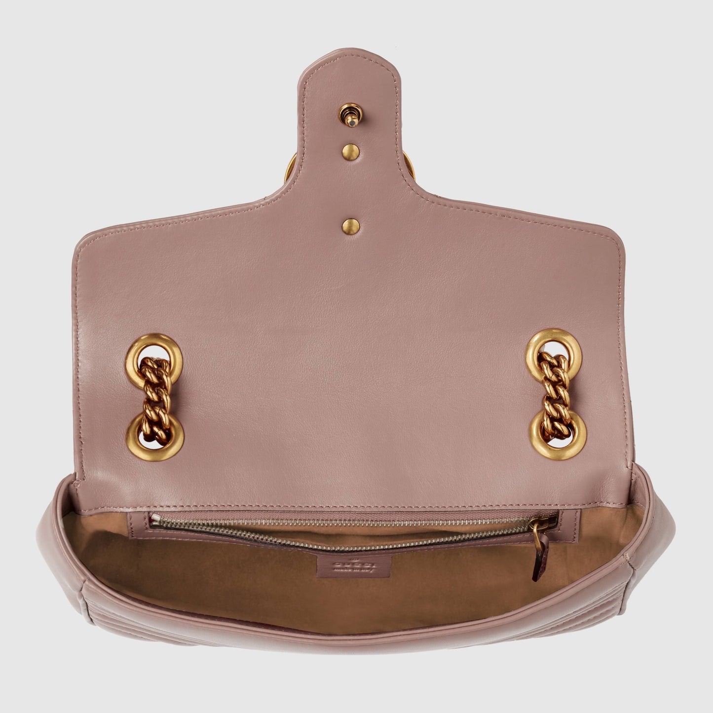 Gucci GG Marmont Small Shoulder Bag Dusty Pink