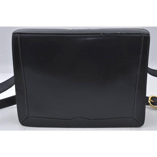 Gucci Jackie W Buckle Hardware Navy Leathergold Satchel