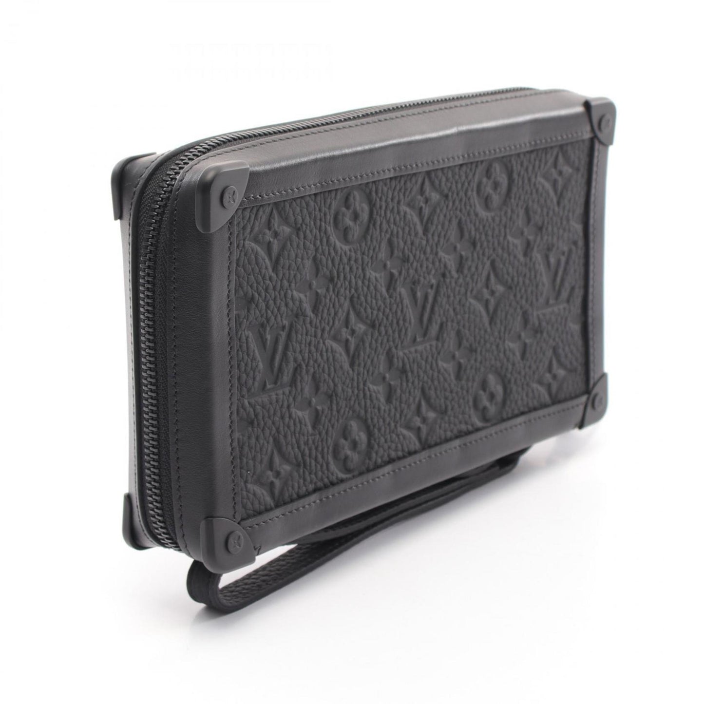 Louis Vuitton  Noir Leather Clutch Bag