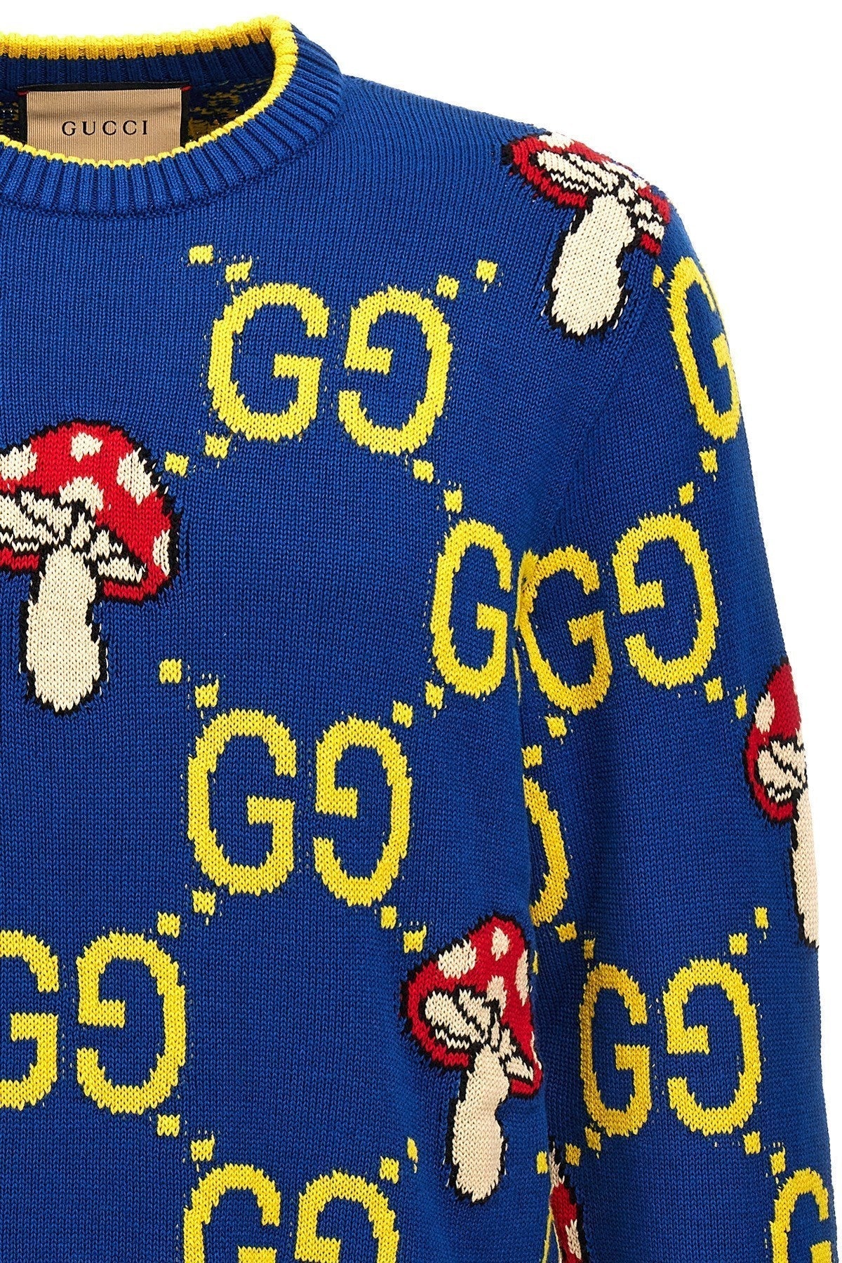 Gucci Men 'Gg Mushroom' Sweater
