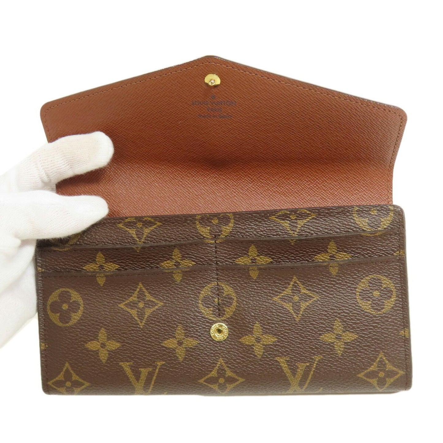 Louis Vuitton  Monogram Monogram Long Wallet (Bi-Fold)