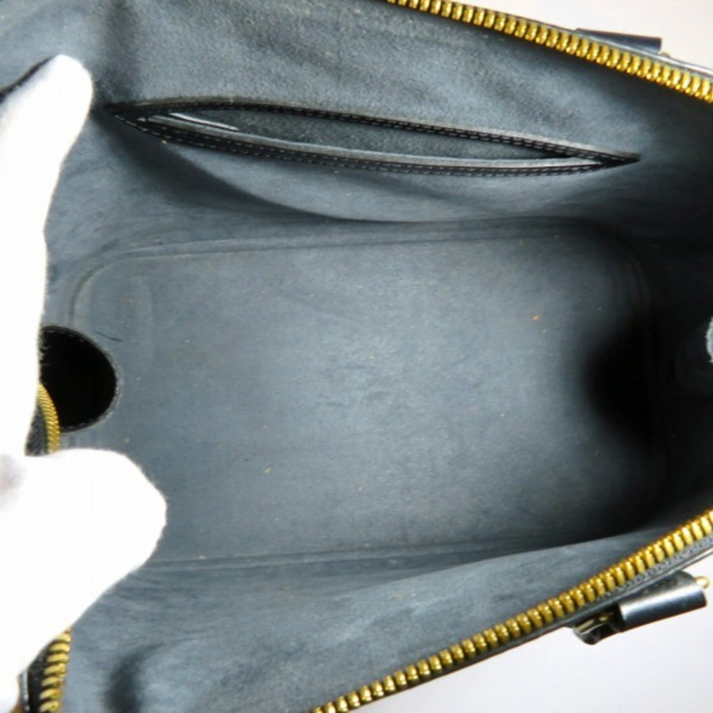 Louis Vuitton Epi  Noir Epi Leather Handbag