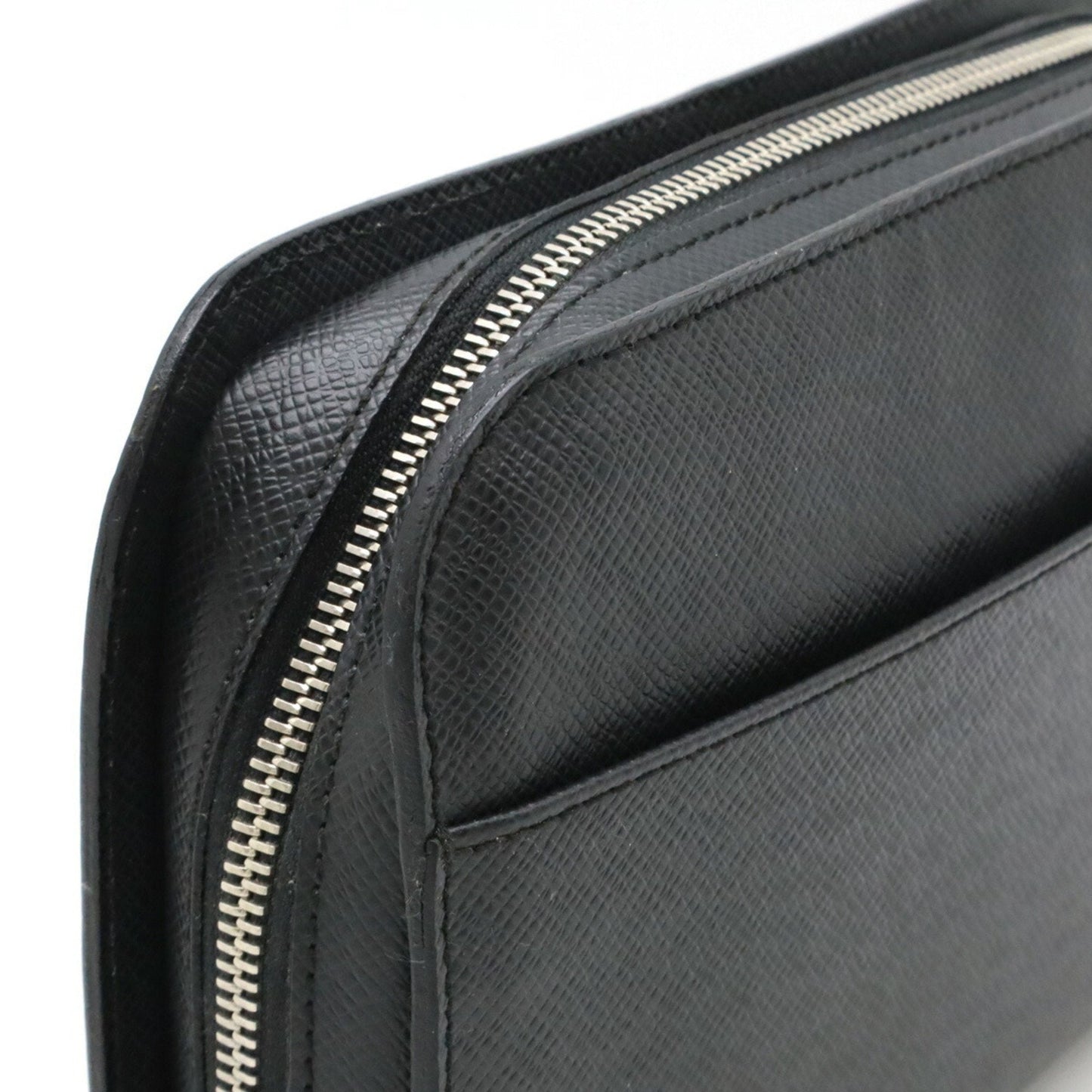 Louis Vuitton Ardoise  Taiga Leather Clutch Bag Handbag