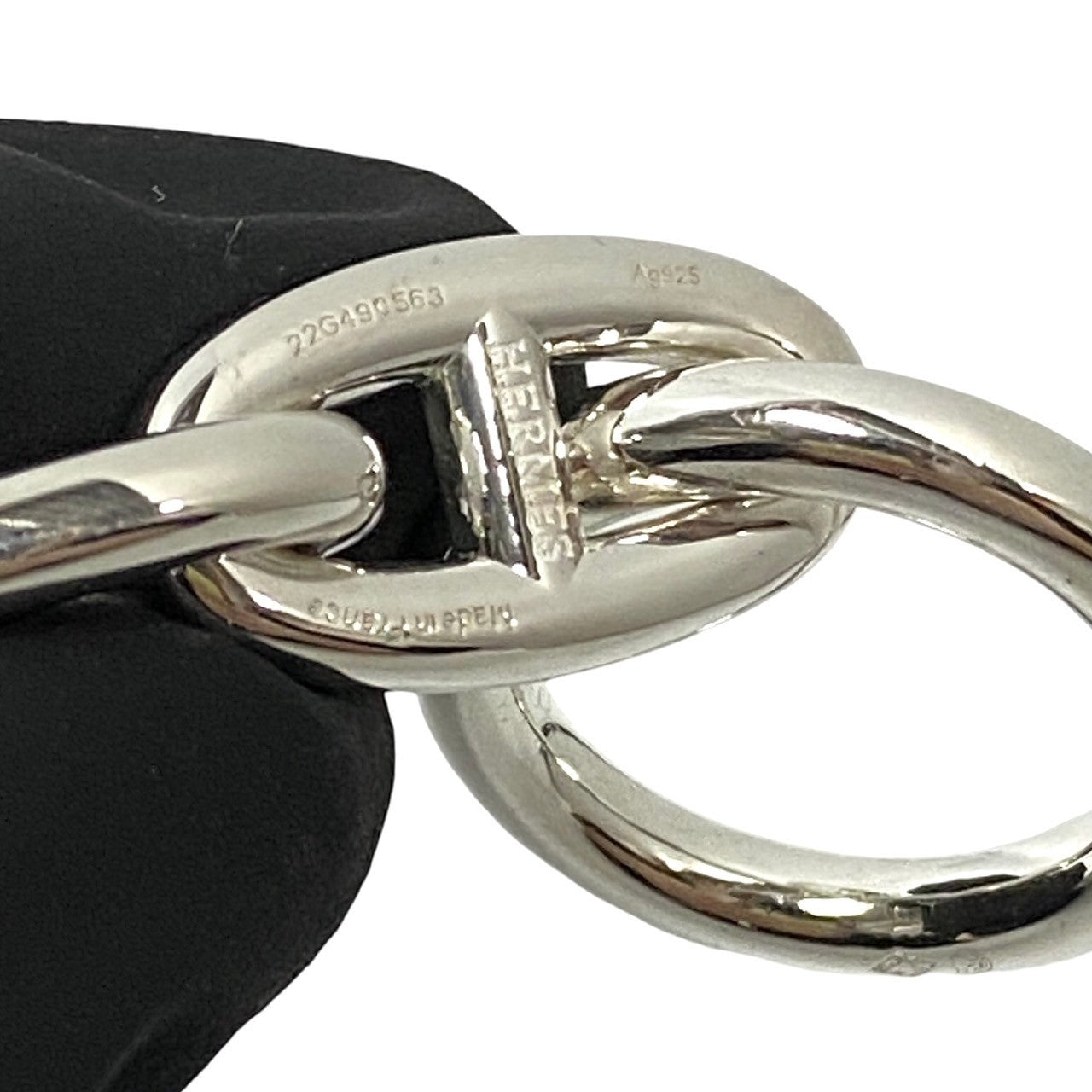 HERMES bracelet Silver925 Silver Chene Dunkle GM 14 frames