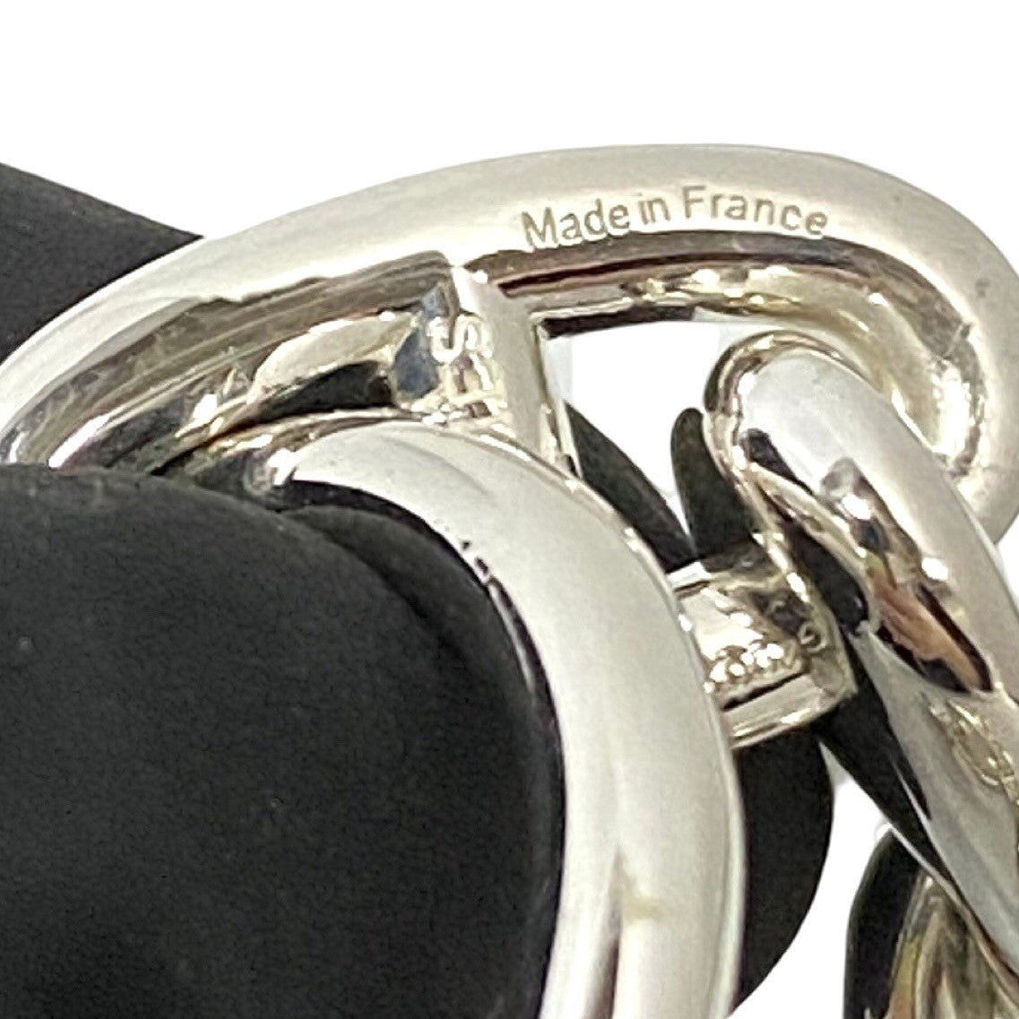 HERMES bracelet Silver925 Silver Chene Dunkle GM 14 frames