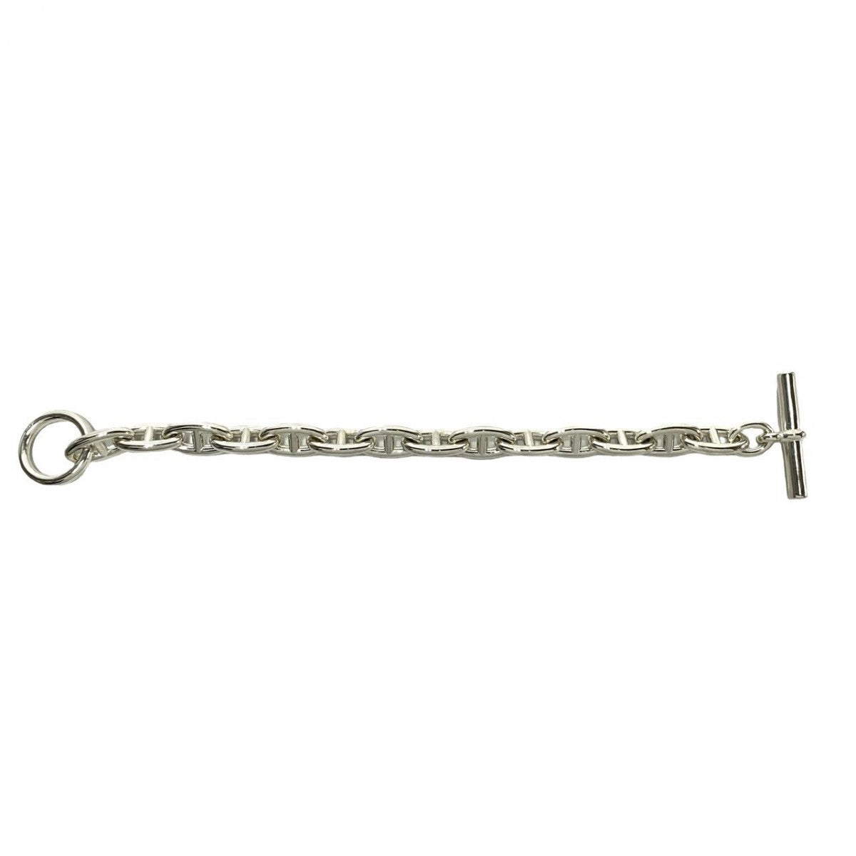 HERMES bracelet Silver925 Silver Chene Dunkle GM 14 frames